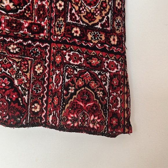 Sandra Angelozzi bohemian casual red dress - Picture 9 of 10